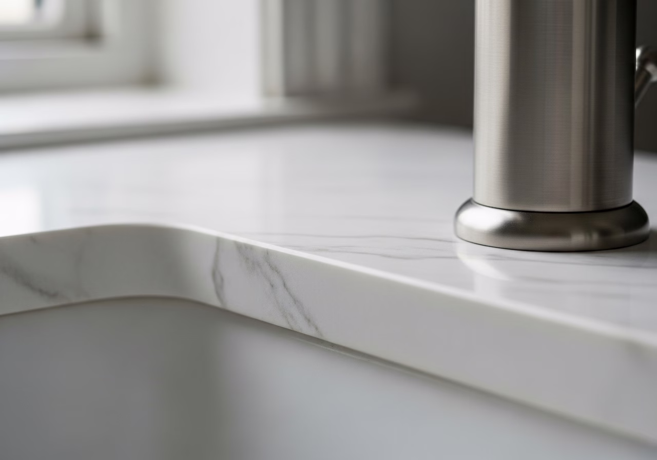 Radon Mitigation System — close-up of professional workmanship in a Toronto-area home