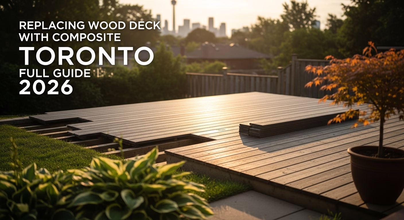 Replacing Wood Deck with Composite Toronto: Full Guide 2026