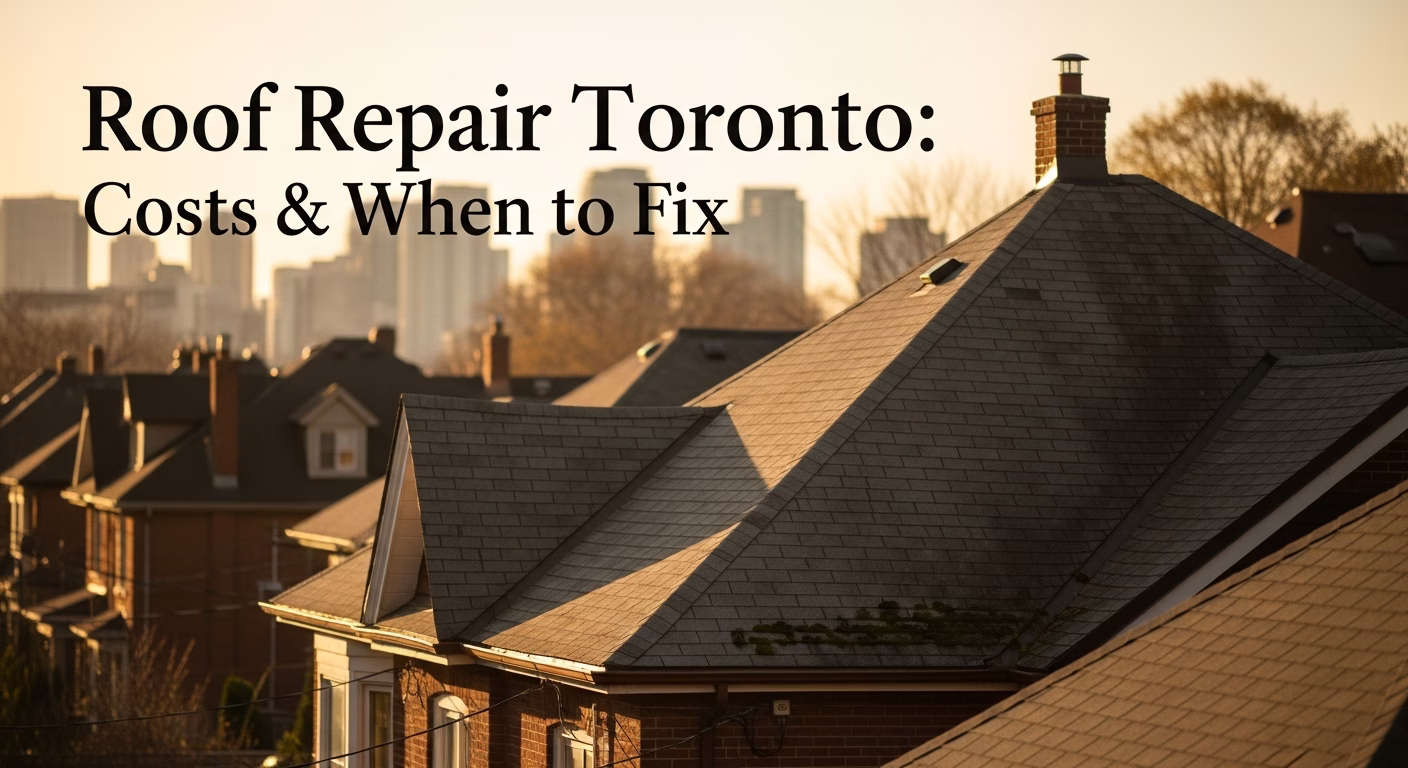 Roof Repair Toronto: Costs & When to Fix