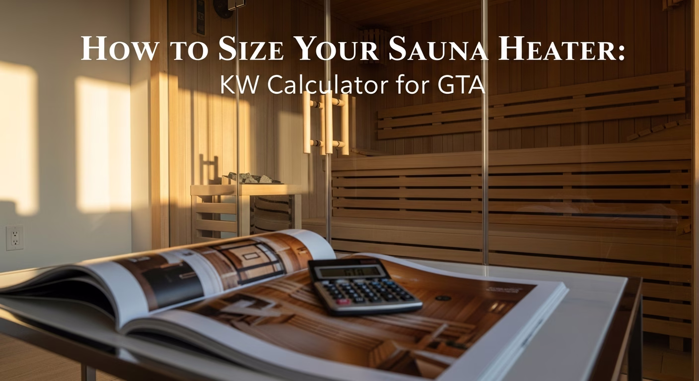 How to Size Your Sauna Heater: kW Calculator for GTA