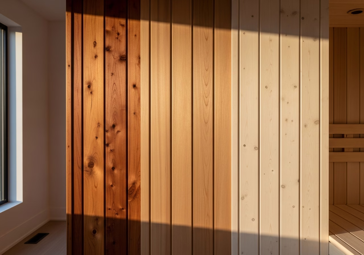 Sauna Wood — finished result in a Toronto or GTA home by RenoHouse