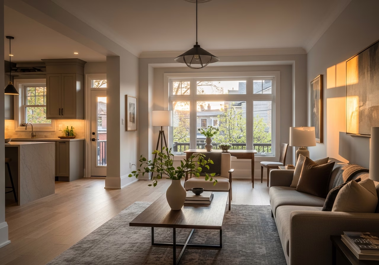 Scratch-Resistant Flooring for Pets — finished result in a Toronto or GTA home by RenoHouse