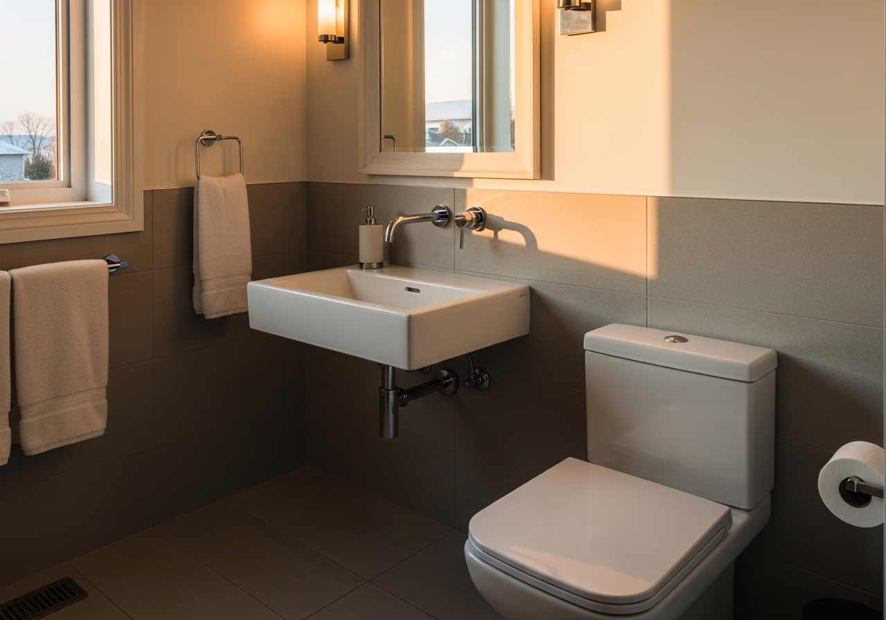 Sewer Backup Insurance Coverage — finished result in a Toronto or GTA home by RenoHouse