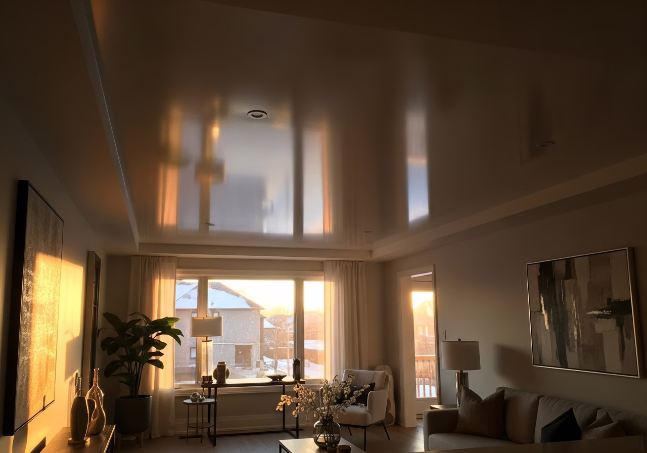 Shooting Star Effect on a Fiber Optic Ceiling — finished result in a Toronto or GTA home by RenoHouse