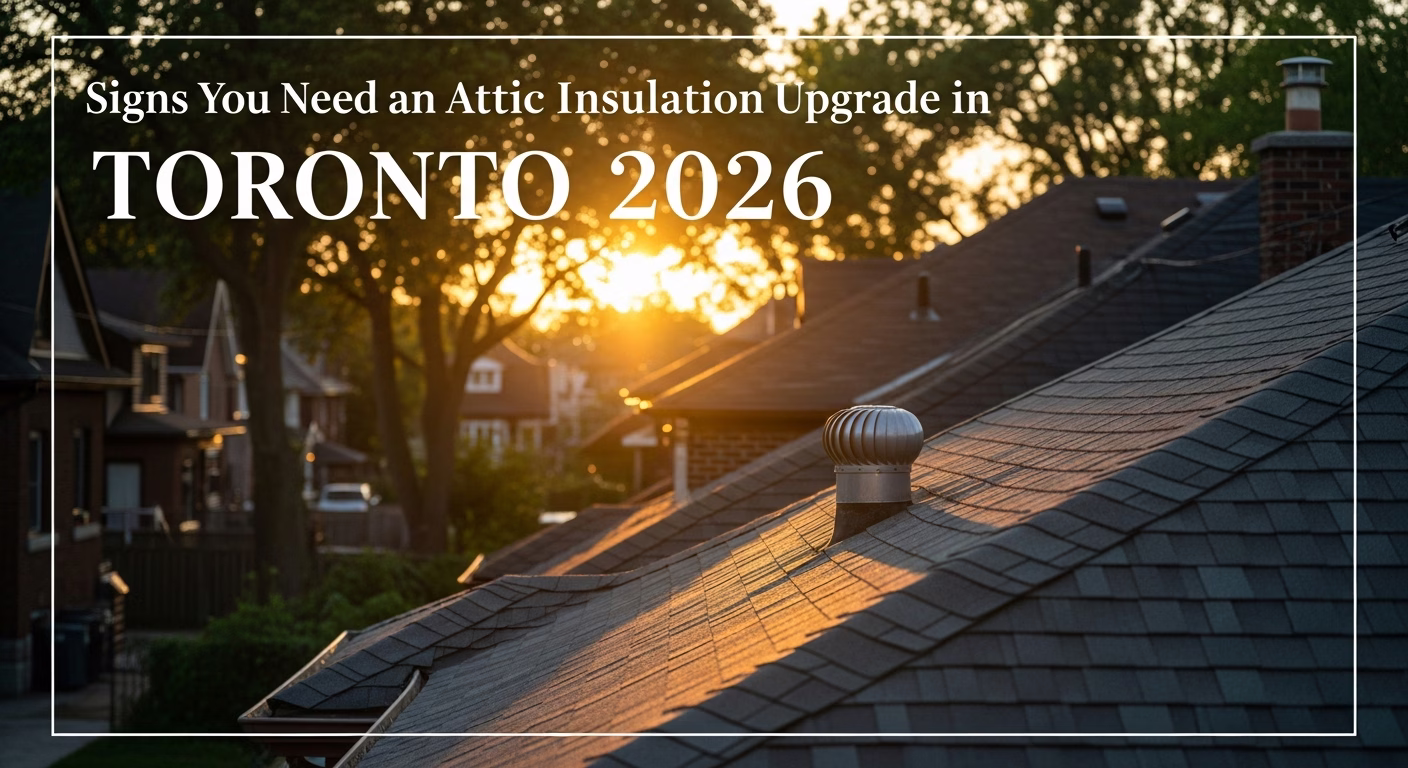 Signs You Need an Attic Insulation Upgrade in Toronto 2026