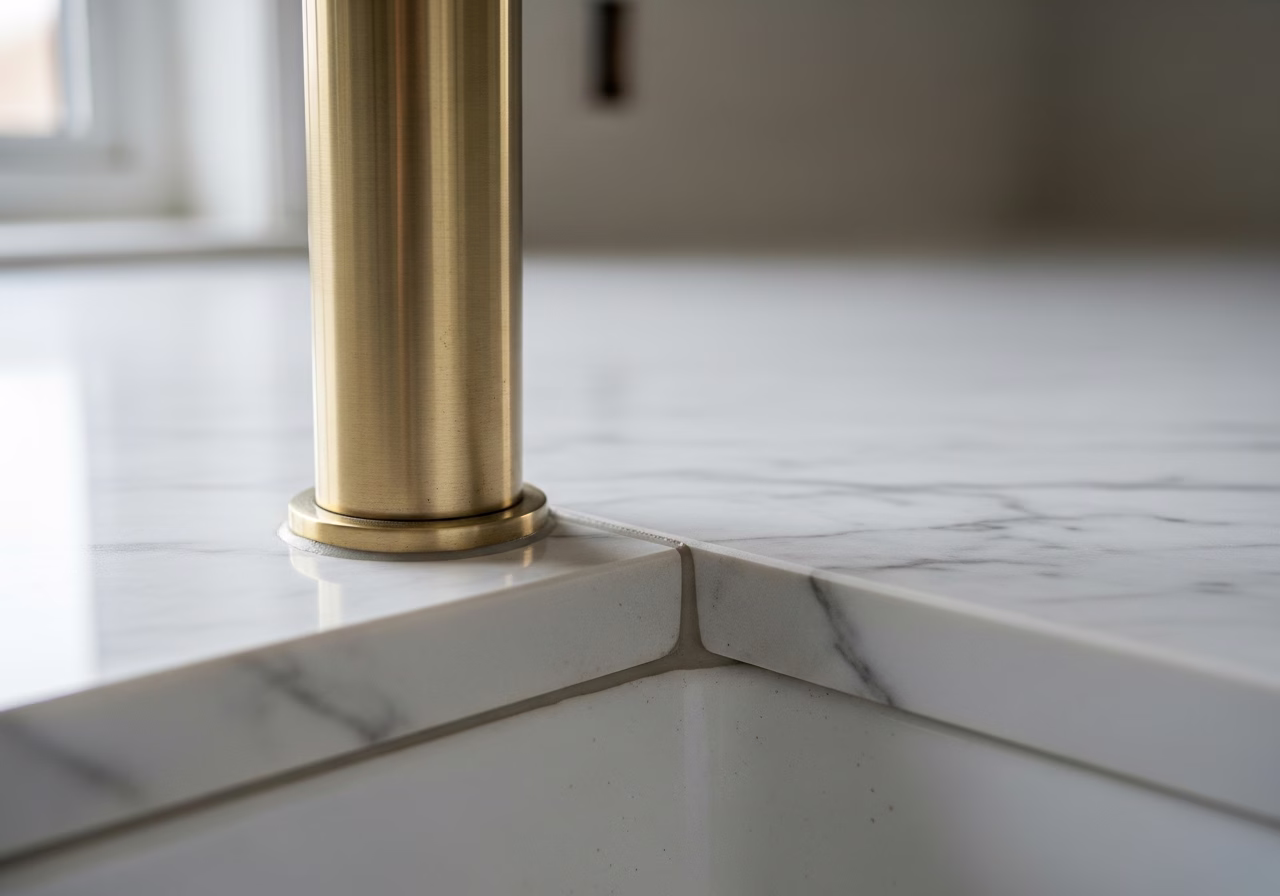 Small Kitchen Renovation Ideas — close-up of professional workmanship in a Toronto-area home
