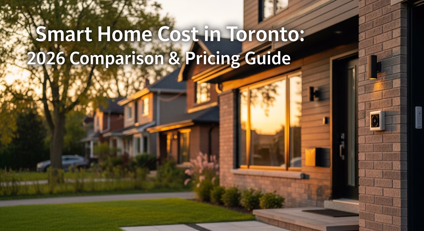 Smart Home Cost in Toronto: 2026 Comparison & Pricing Guide