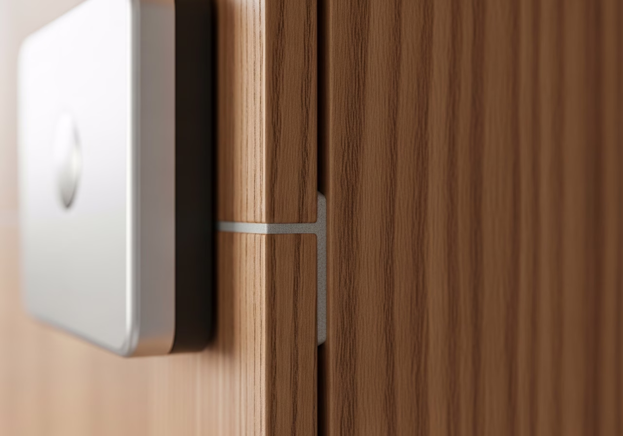 Smart Home Hub โ close-up of professional workmanship in a Toronto-area home