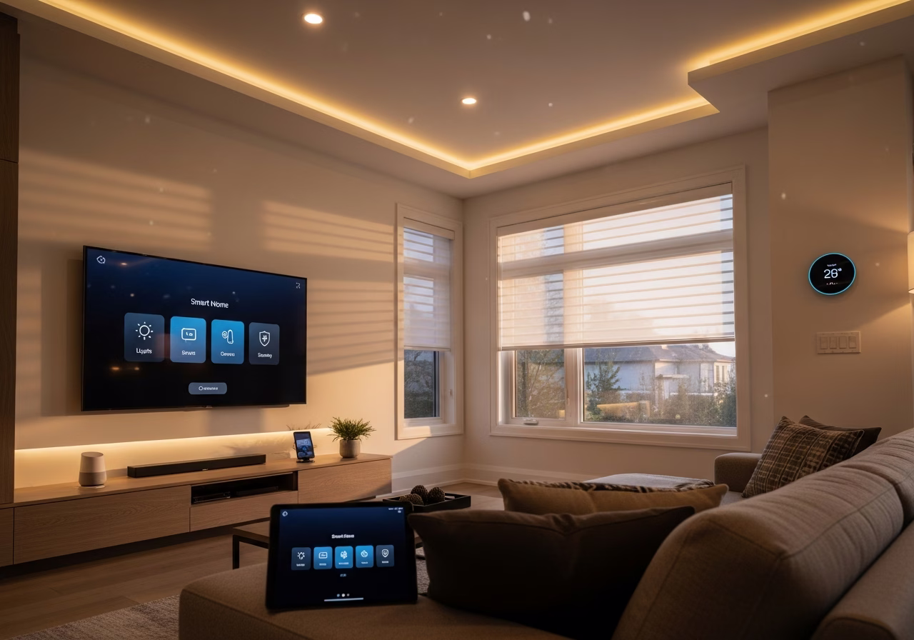 Smart Home Hub โ finished result in a Toronto or GTA home by RenoHouse