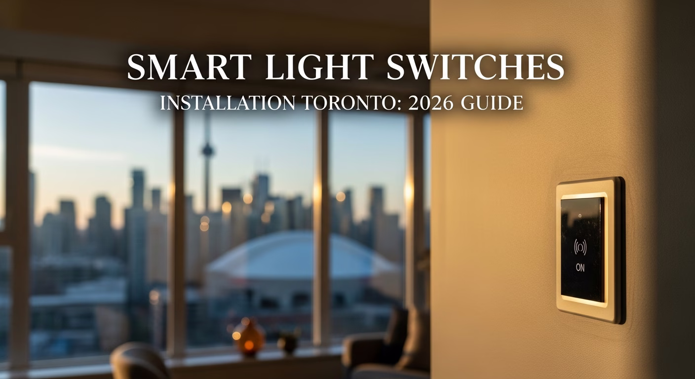 Smart Light Switches Installation Toronto: 2026 Guide