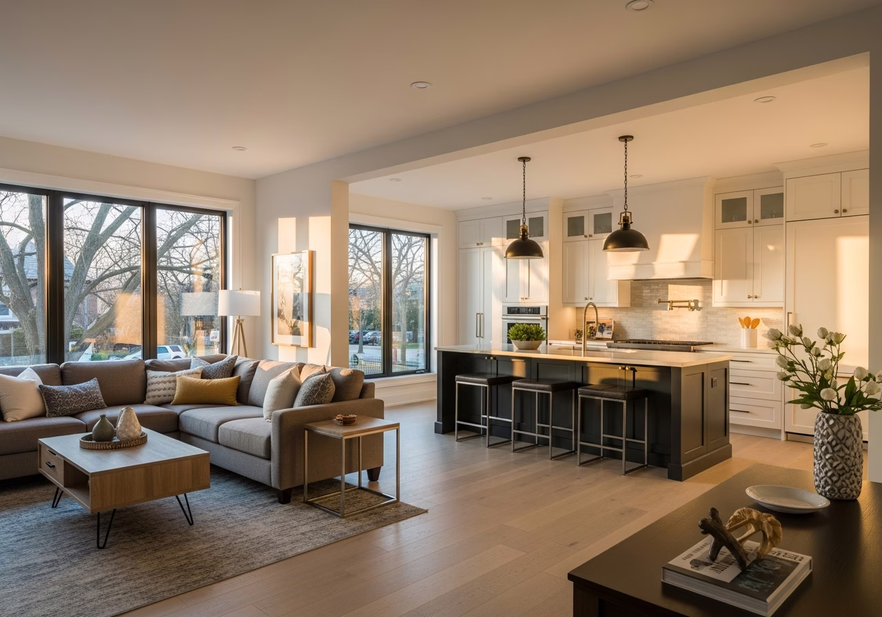 Smoke Odour Removal — finished result in a Toronto or GTA home by RenoHouse