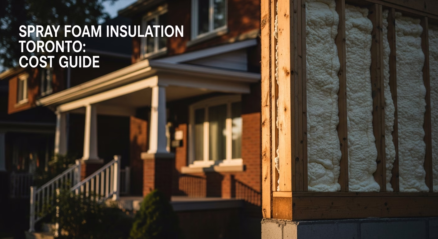 Spray Foam Insulation Toronto: Cost Guide