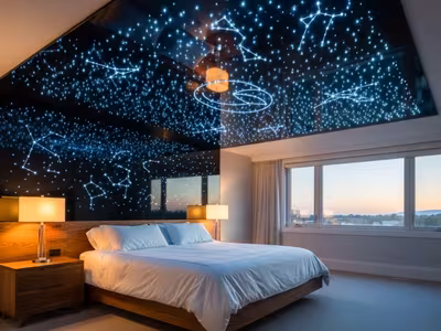 Star Sky Ceiling for the Toronto Home Theatre: Acoustic and Visual Combo