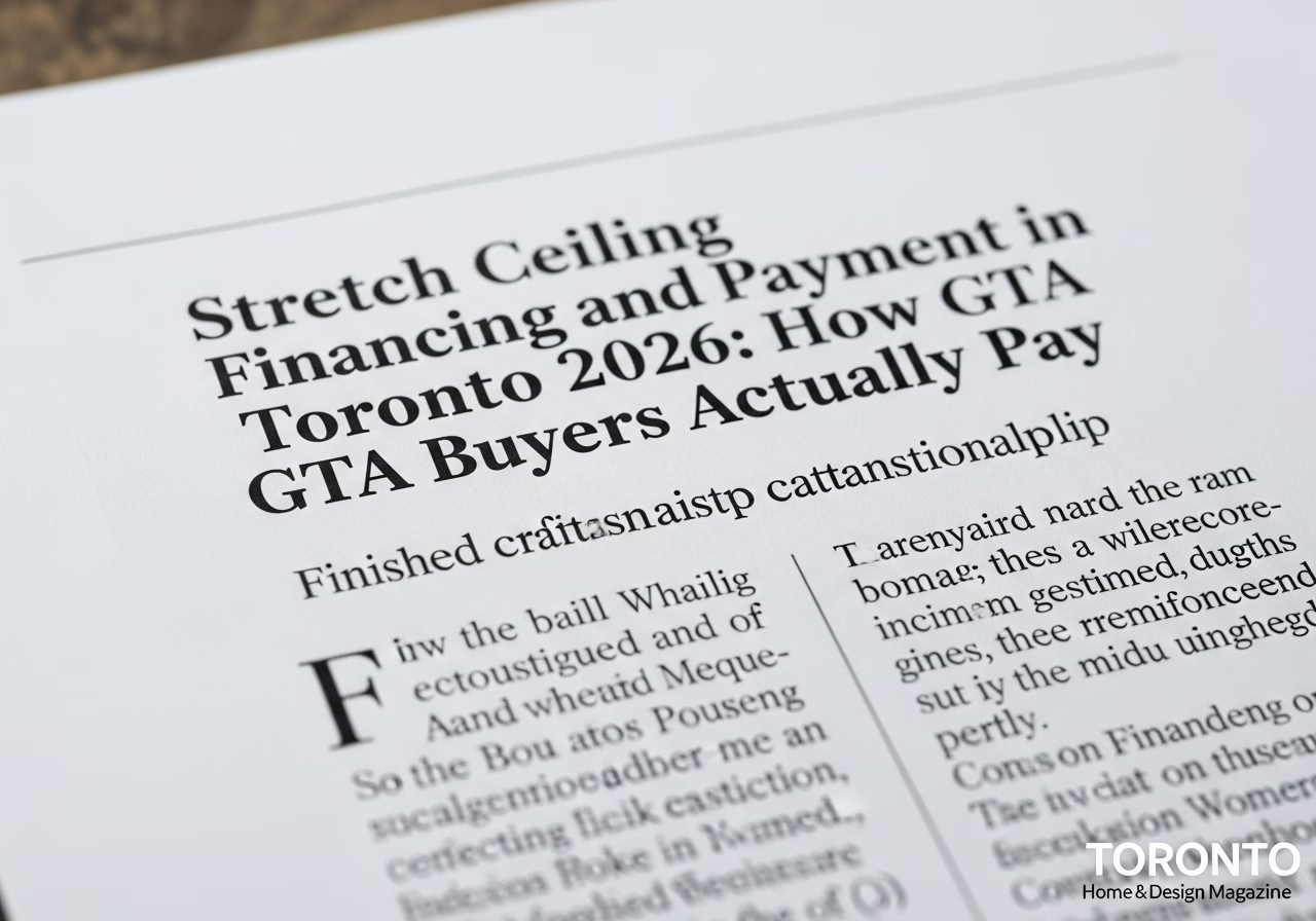 Stretch Ceiling Financing and Payment — close-up of professional workmanship in a Toronto-area home
