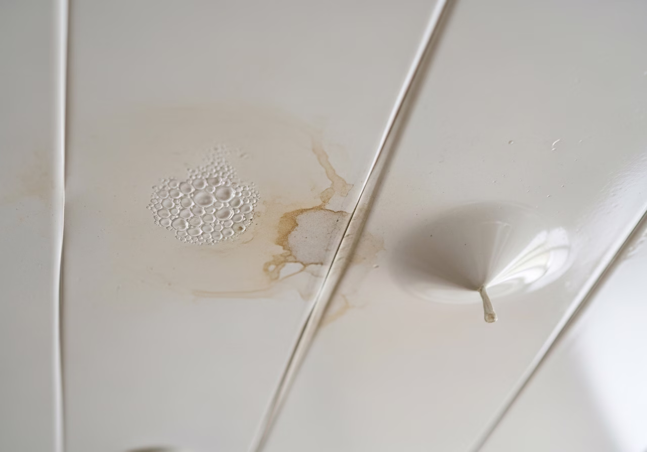 Stretch Ceiling Troubleshooting — close-up of professional workmanship in a Toronto-area home