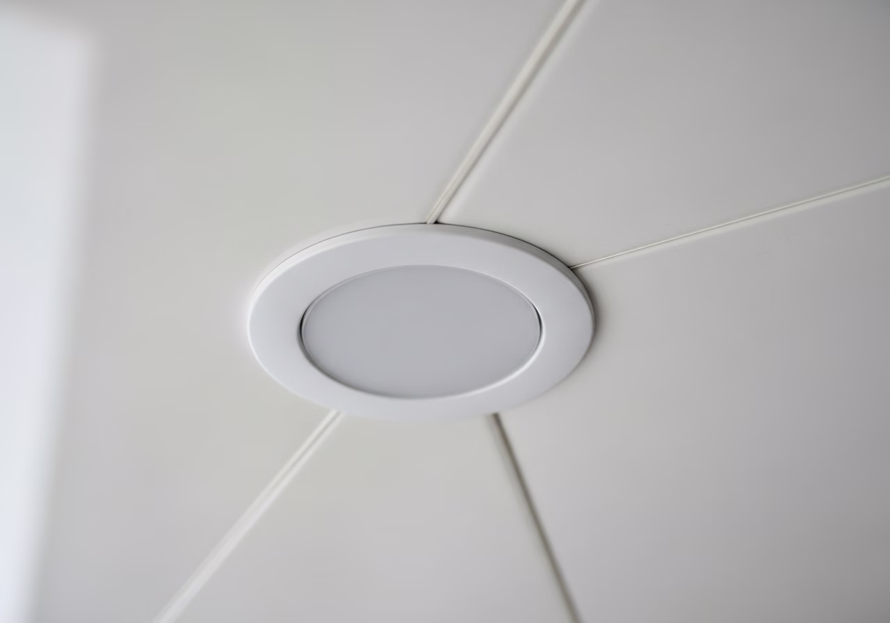 Stretch Ceiling vs Drywall — close-up of professional workmanship in a Toronto-area home