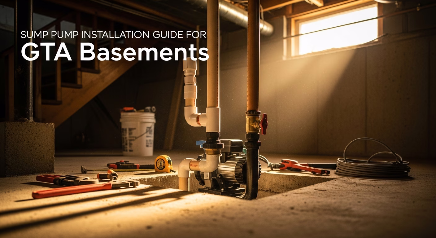 Sump Pump Installation Guide for GTA Basements