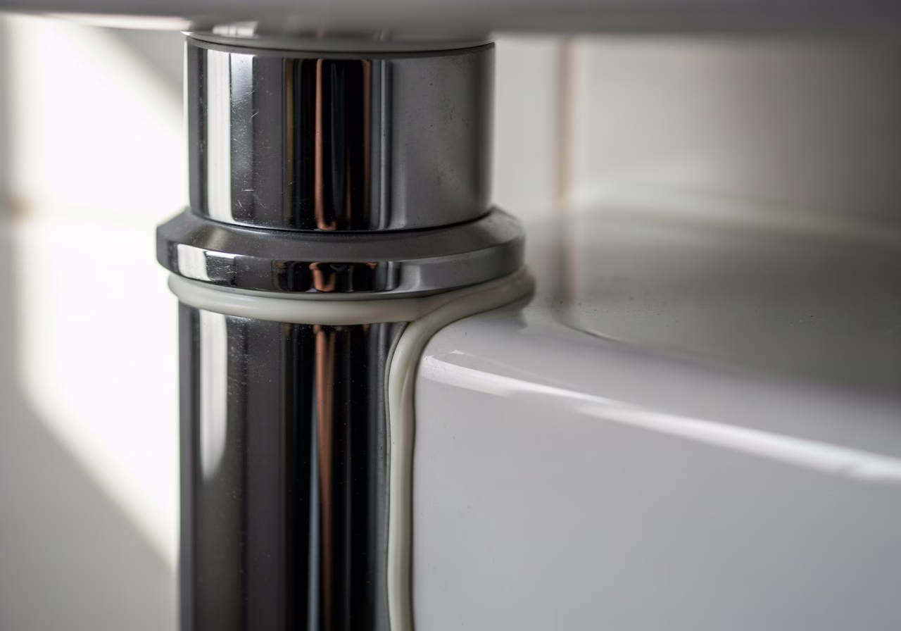 Sump Pump Installation — close-up of professional workmanship in a Toronto-area home