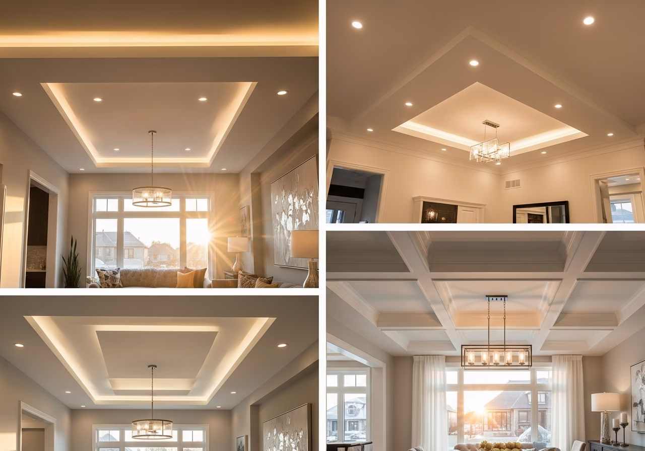 Suspended Ceiling — finished result in a Toronto or GTA home by RenoHouse