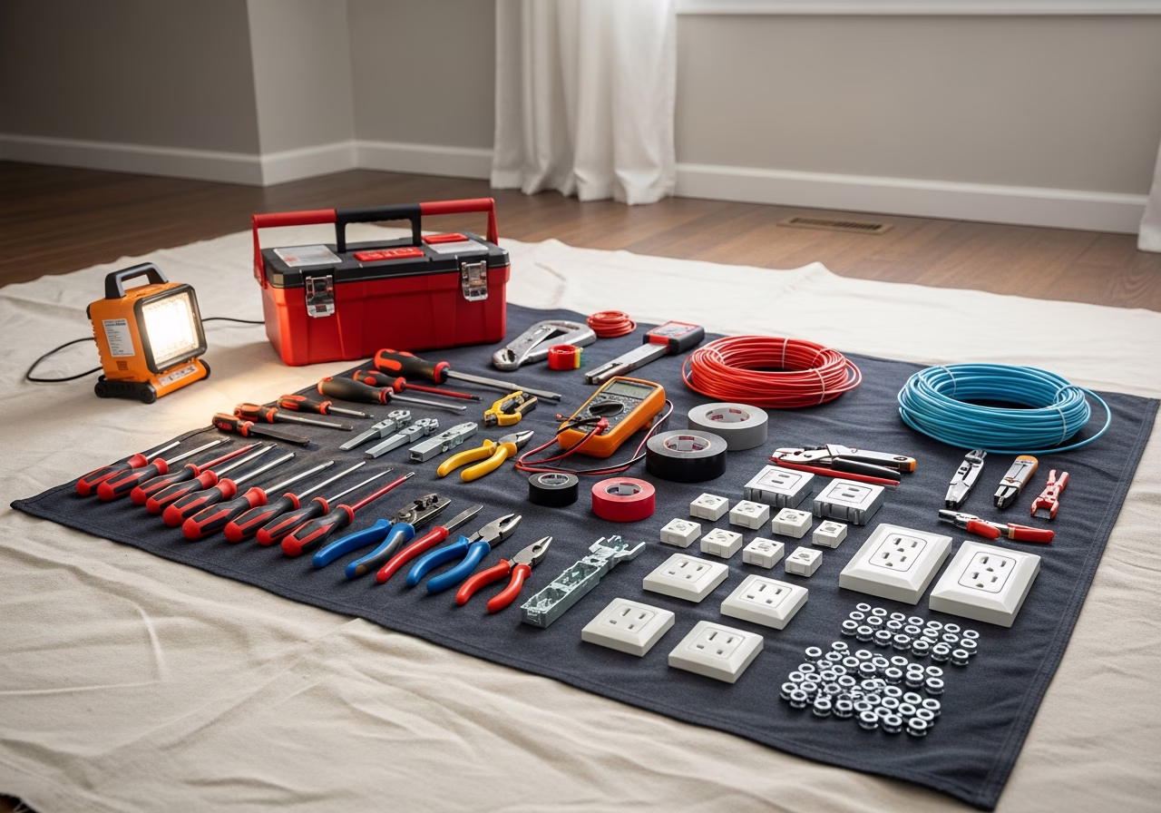 Tesla Powerwall 3 vs Powerwall 2 โ tools and materials staged in a Greater Toronto Area home