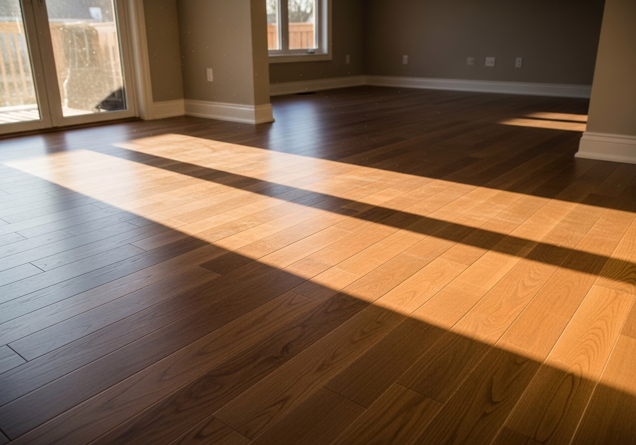 Tools for Wood Floor Installation — finished result in a Toronto or GTA home by RenoHouse