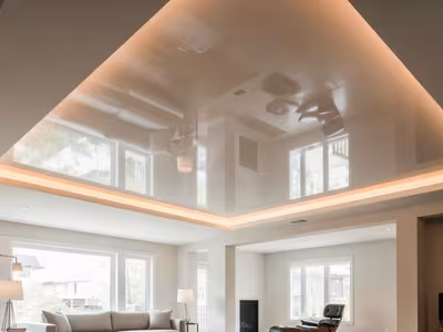 Tunable White Stretch Ceiling for Circadian Lighting in Toronto Homes