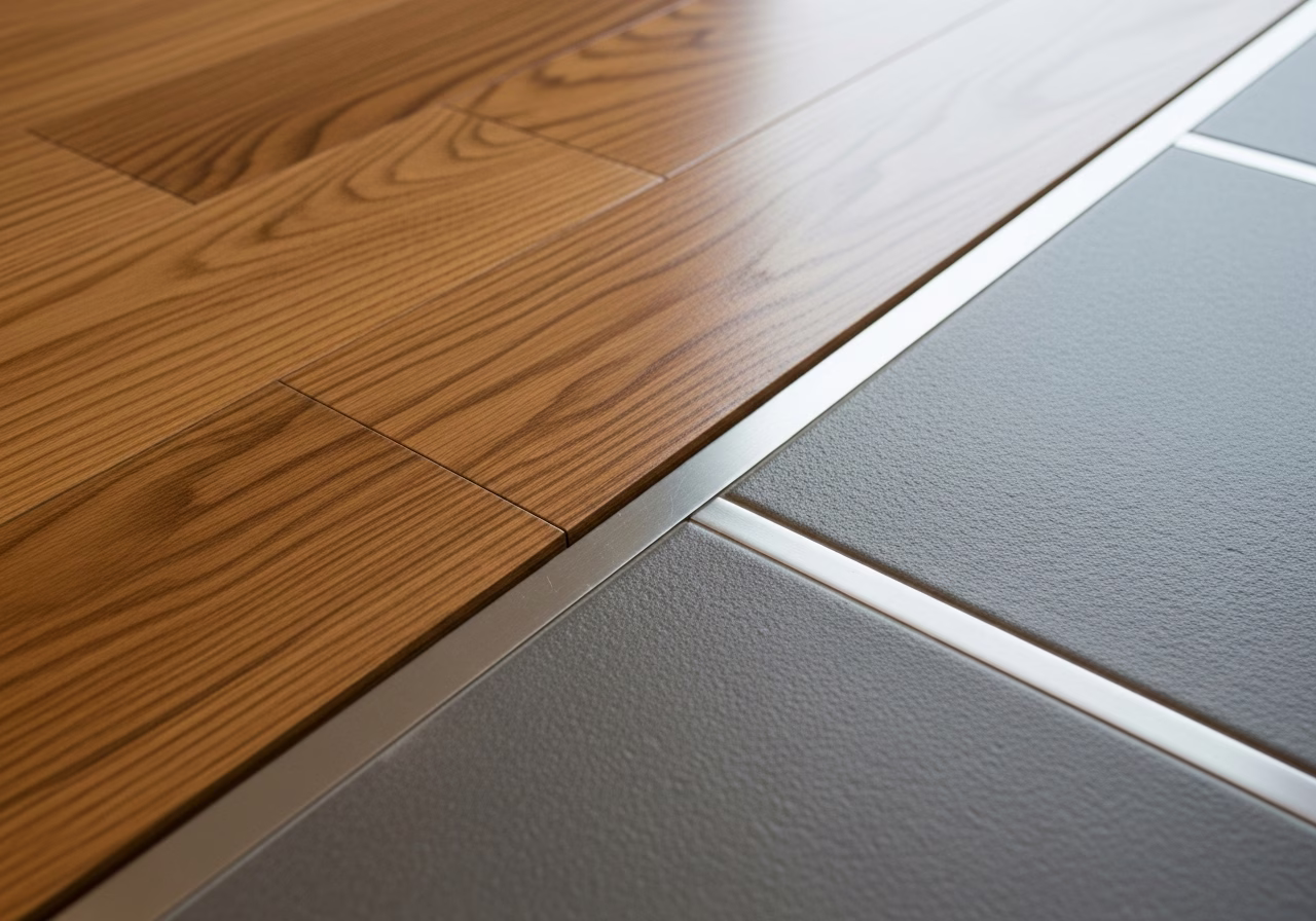 Vinyl Flooring Installation — close-up of professional workmanship in a Toronto-area home