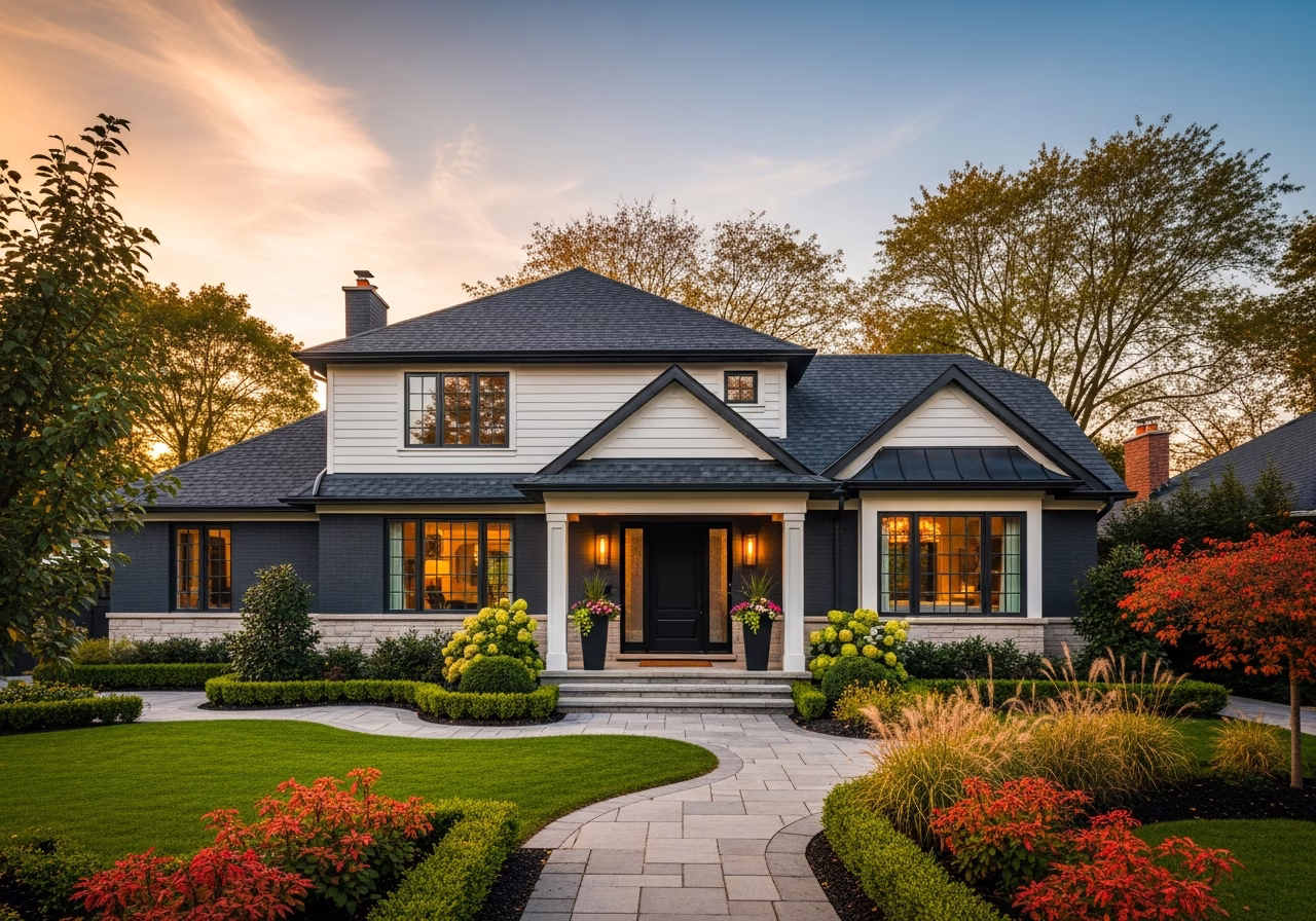 Vinyl Siding Installation and Repair — finished result in a Toronto or GTA home by RenoHouse