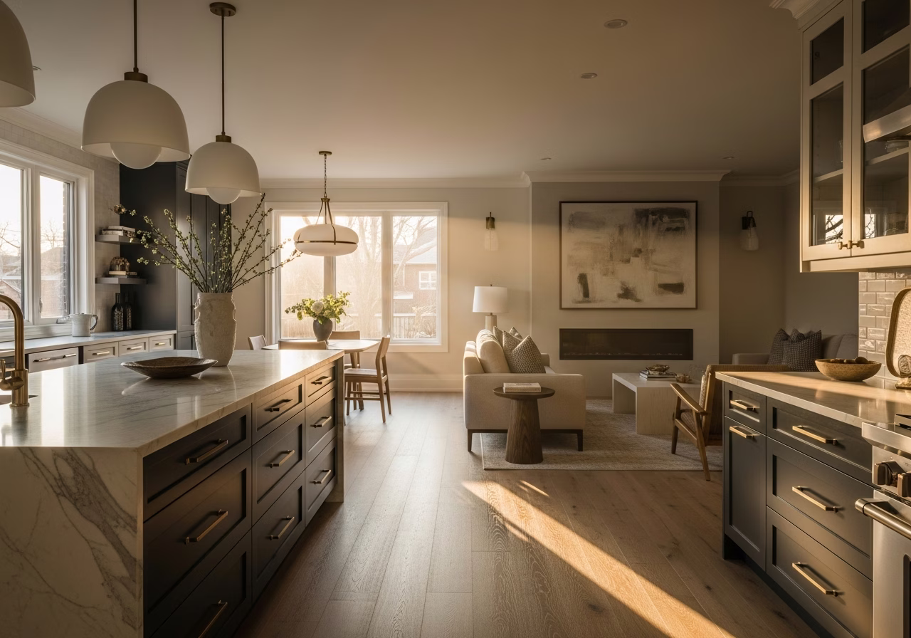 Water Damage Emergency — finished result in a Toronto or GTA home by RenoHouse