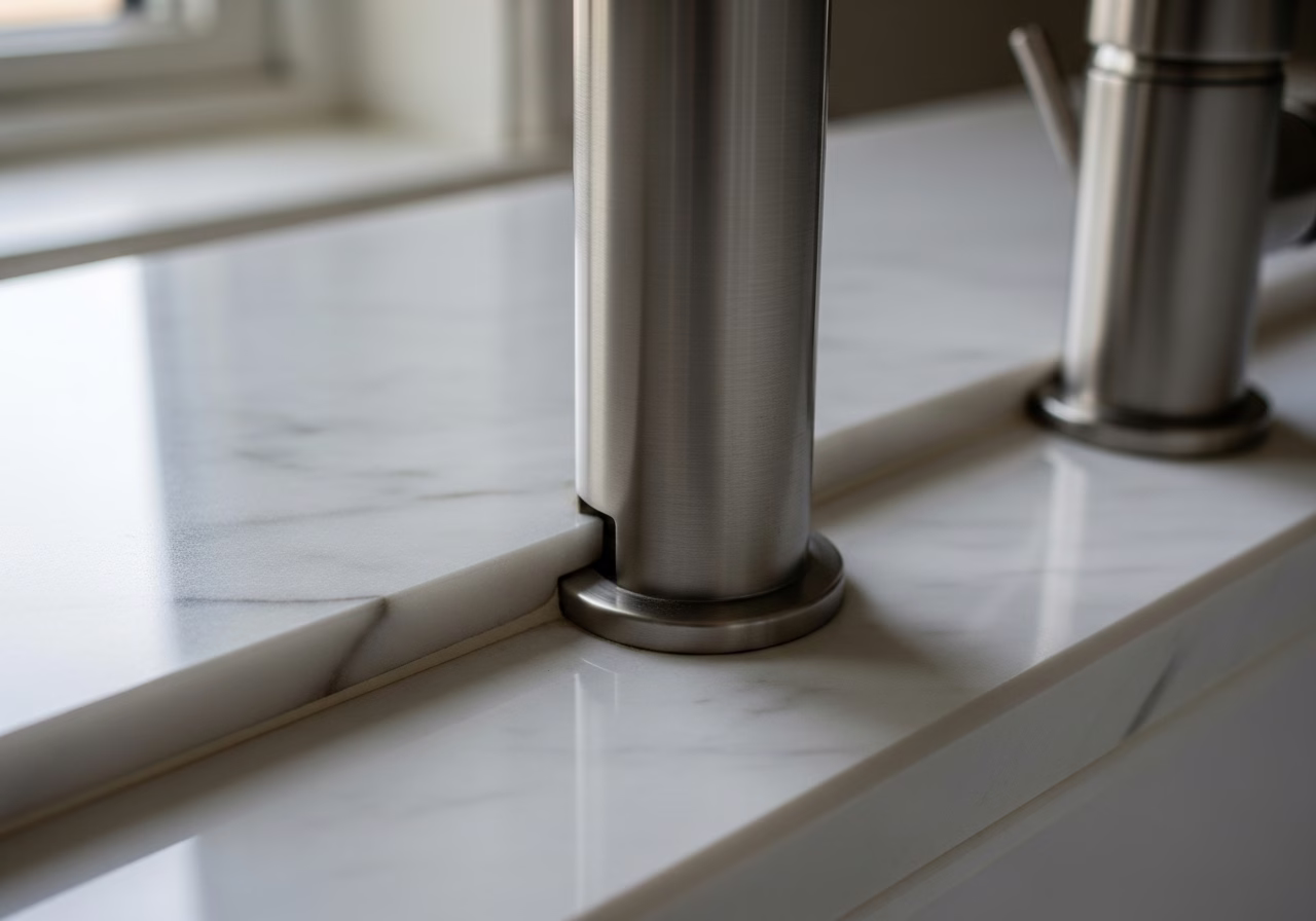 Window Film — close-up of professional workmanship in a Toronto-area home