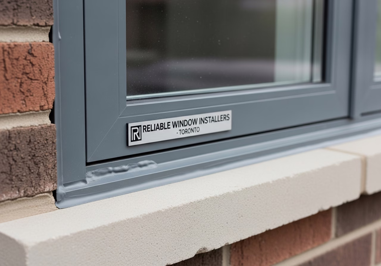 Reliable Window Installers — close-up of professional workmanship in a Toronto-area home