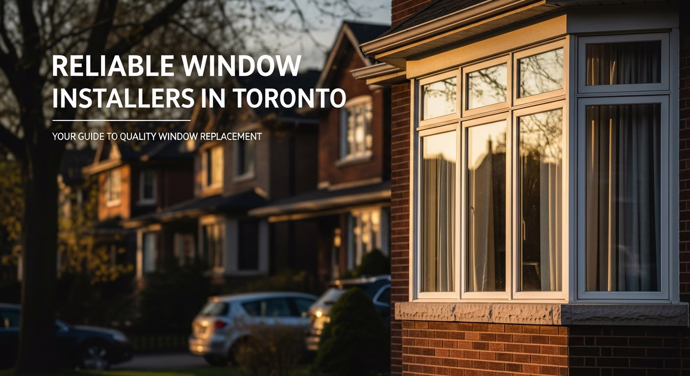 Reliable Window Installers in Toronto