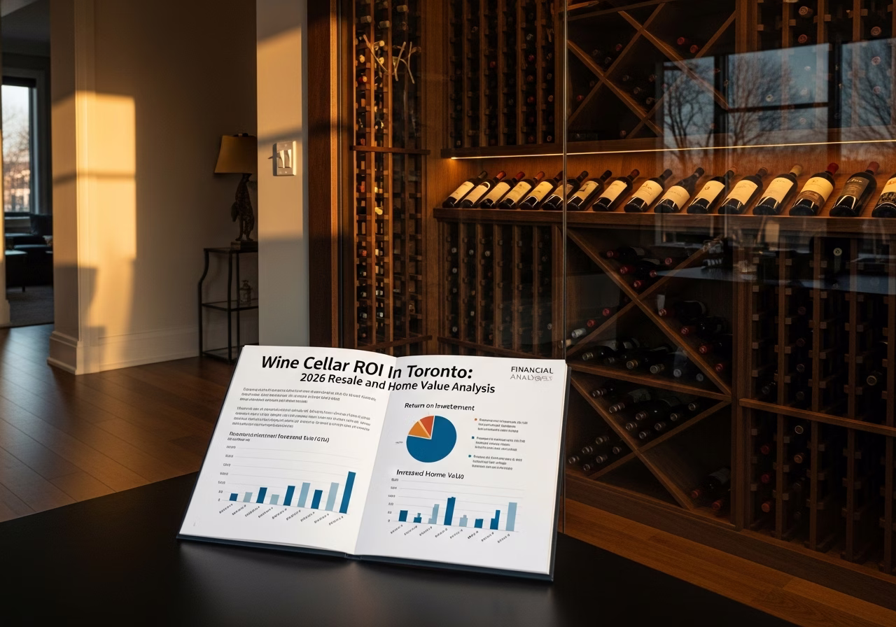 Wine Cellar ROI โ finished result in a Toronto or GTA home by RenoHouse