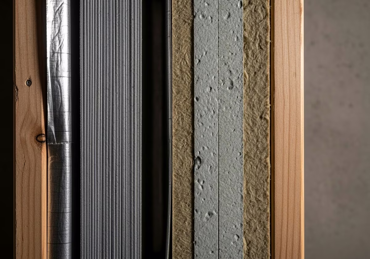 Wine Cellar Vapor Barrier and Insulation โ close-up of professional workmanship in a Toronto-area home