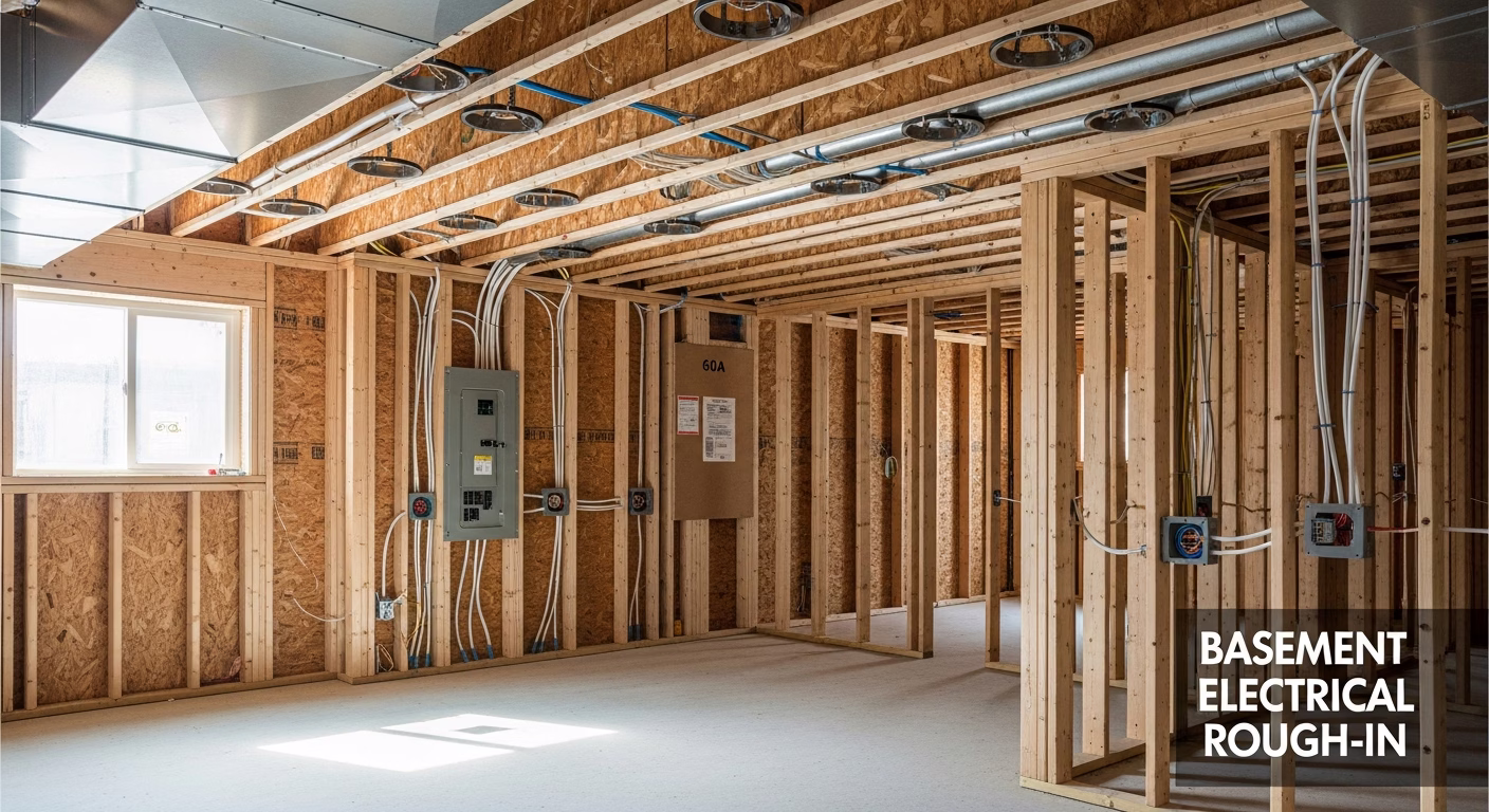 Basement Electrical Rough-In