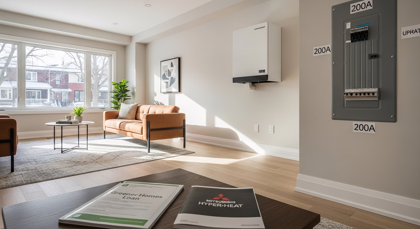 Cold-Climate Heat Pump Installation