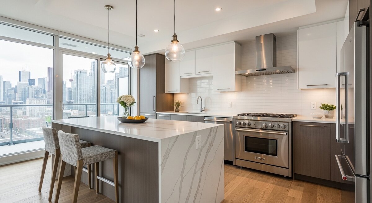 Complete Condo Renovation in Downtown Toronto