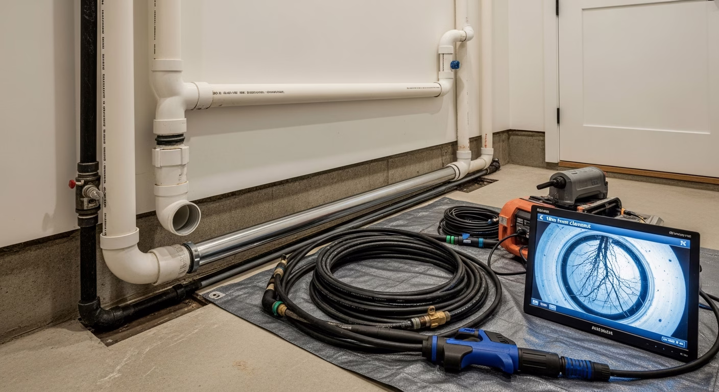 Drain Cleaning & Sewer Camera Inspection