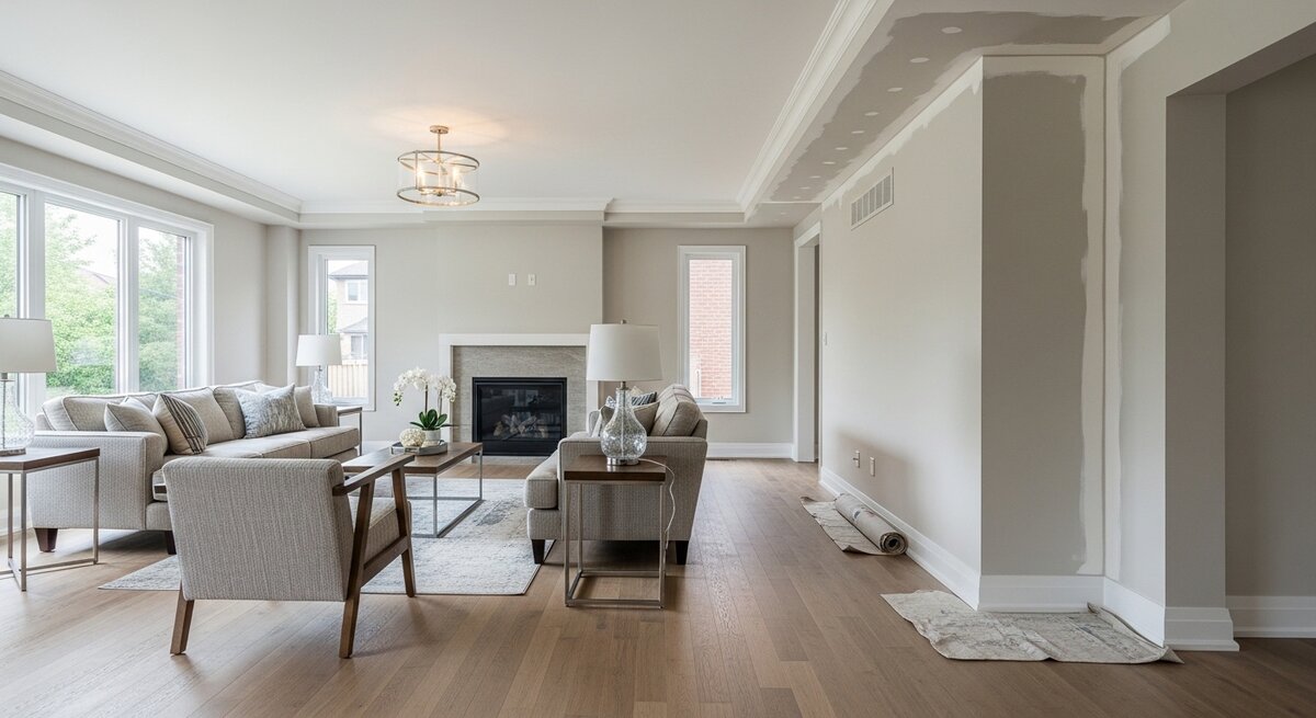 Drywall Repair After Water Damage in Burlington