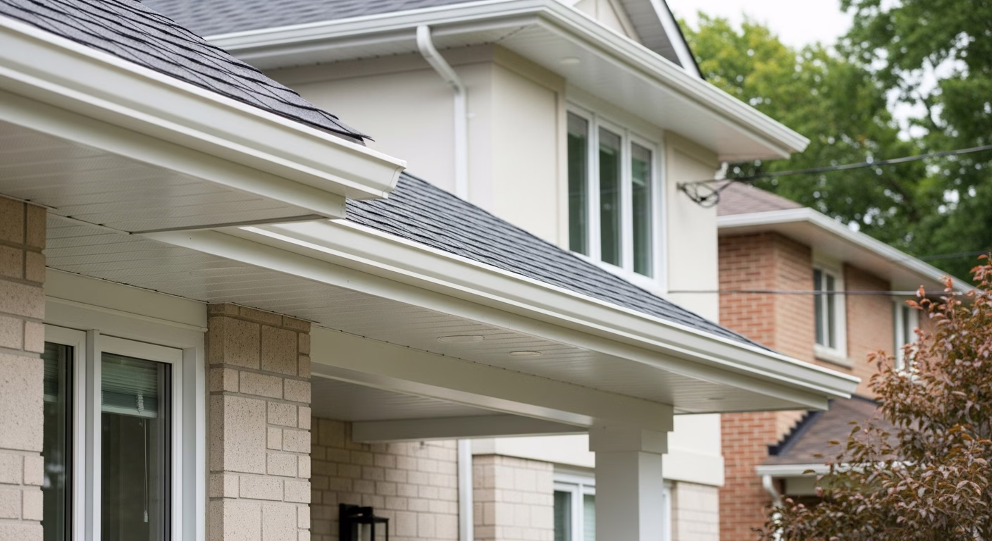 Eavestrough + Soffit + Fascia Replacement