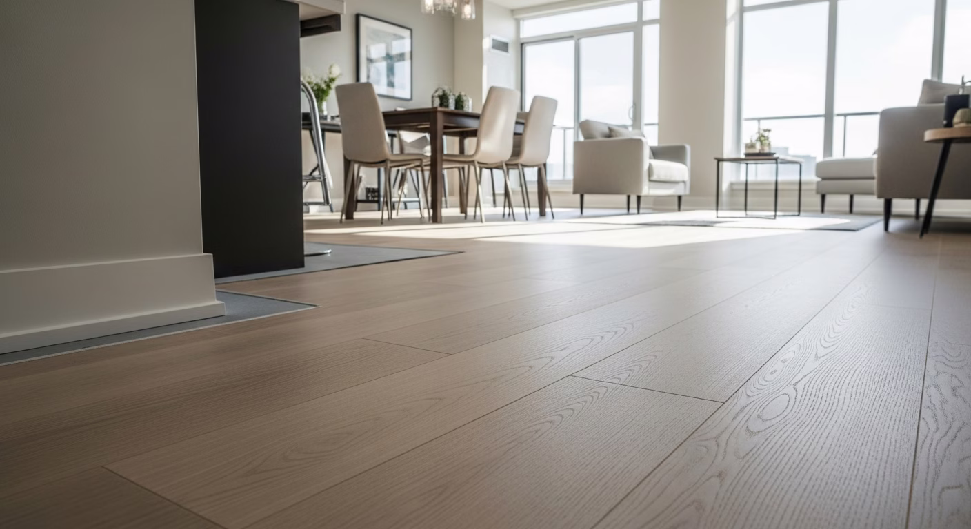 Engineered Hardwood in Condo