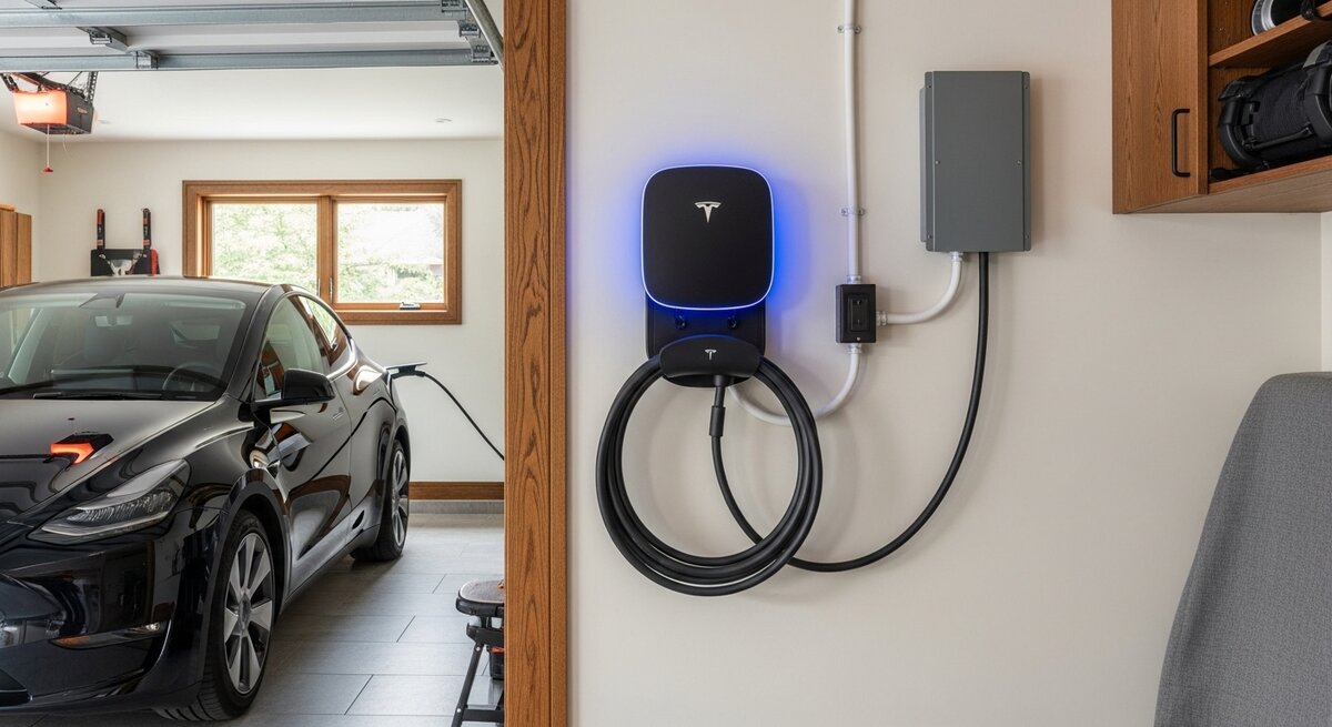 Tesla EV Charger Installation in North York