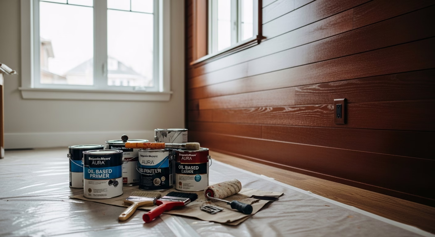 Exterior Wood Siding Painting
