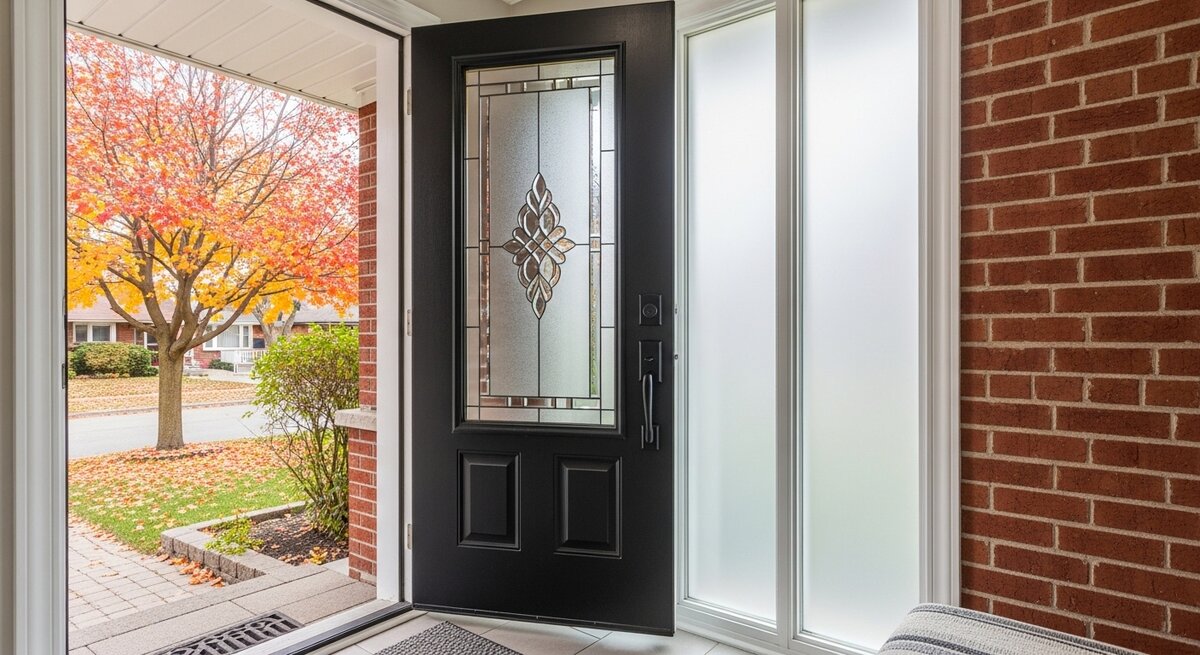 Steel Entry Door & Sidelight Installation in Ajax
