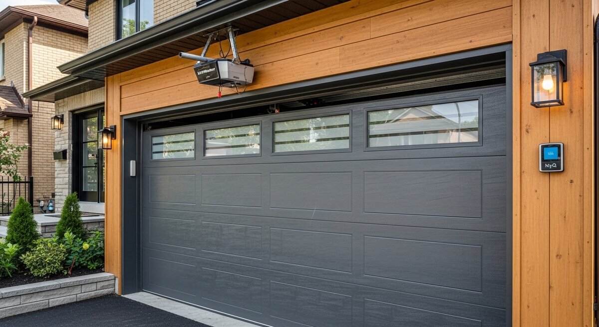 Insulated Garage Door & Opener Installation in Vaughan