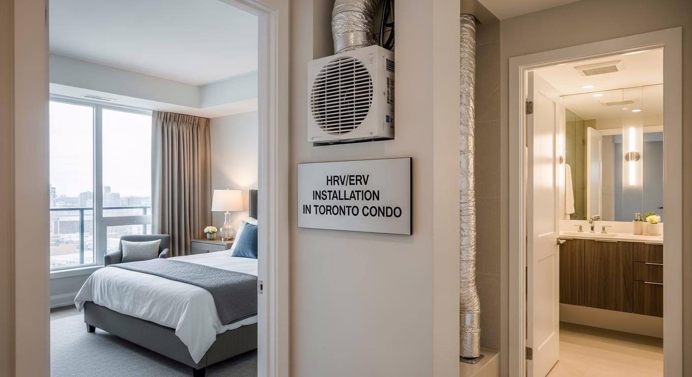 HRV/ERV Installation in Toronto Condo