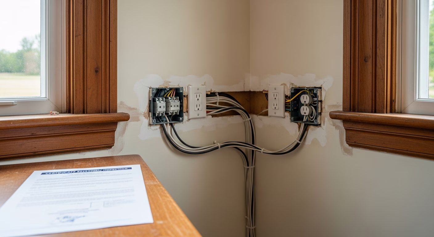 Knob & Tube Rewiring in Heritage Home