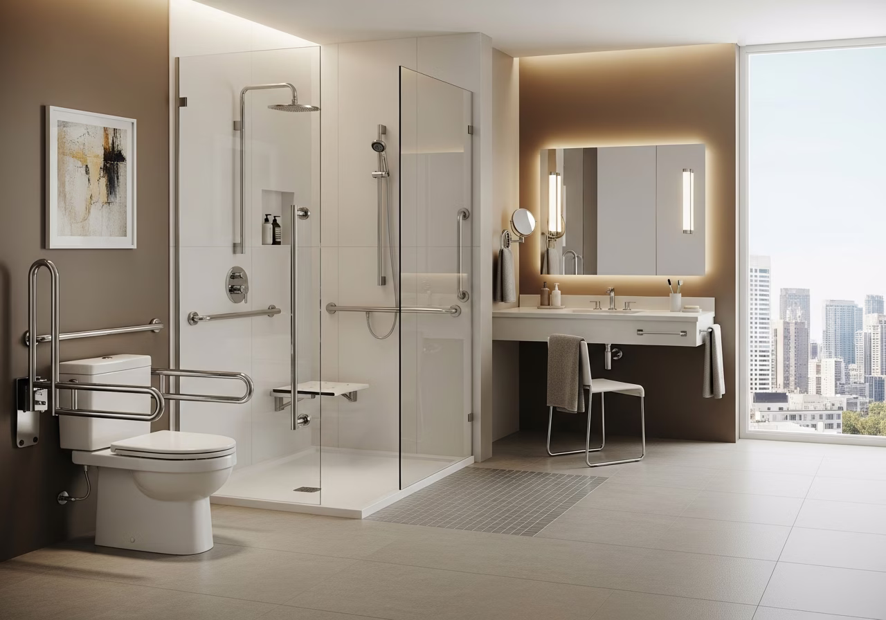 Professional accessibility grab bars & bathroom aids across Toronto and the GTA
