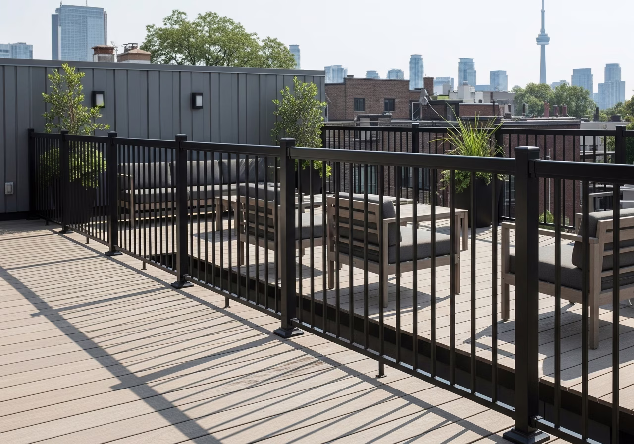Toronto GTA aluminum railing installation specialist team — licensed RenoHouse