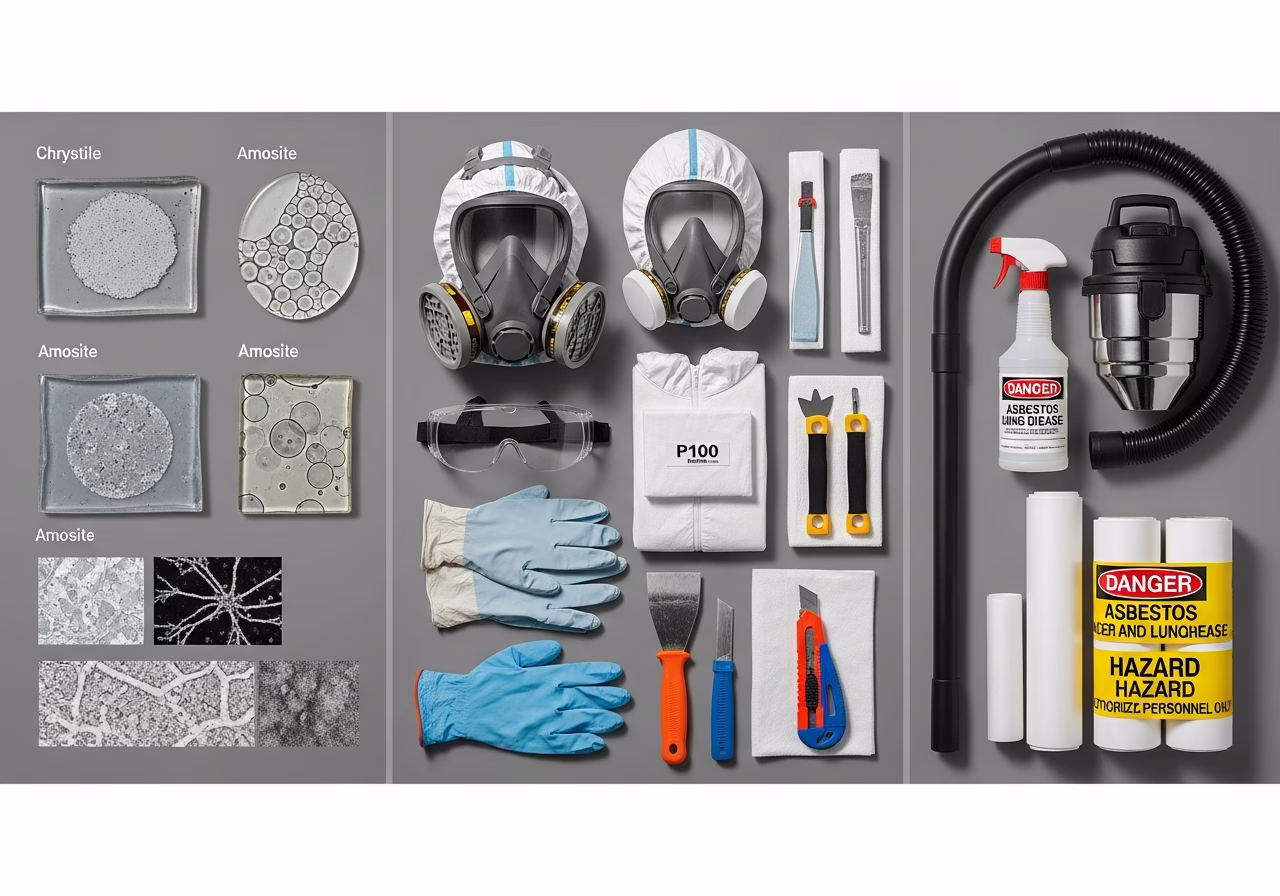 Brand comparison for asbestos abatement removal